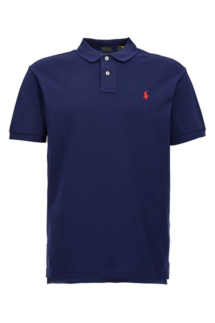 Polo logo - Blu (S)