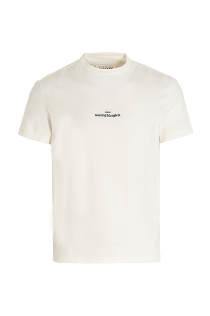 T-shirt 'Maison Margiela Paris' - Bianco (48 IT)
