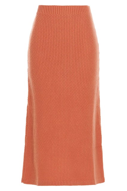 Gonna lunga maglia - Arancione (S)