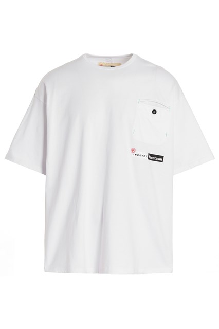 T-shirt stampa logo - Bianco