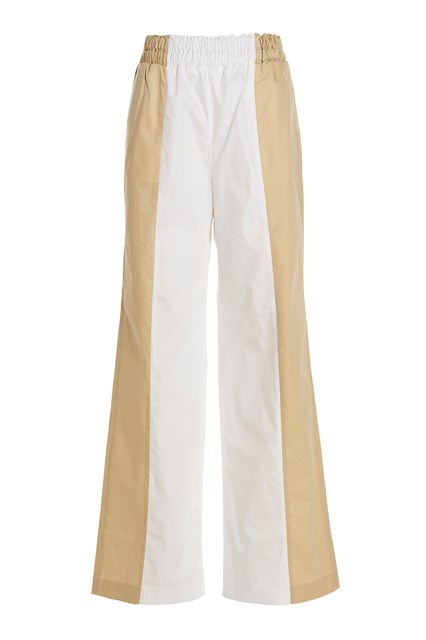 Pantalone bicolor gamba ampia - Multicolor (40 IT)