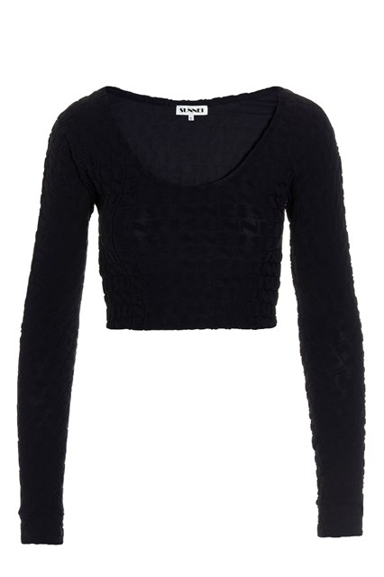 Top logo all over - Blu (XXS)