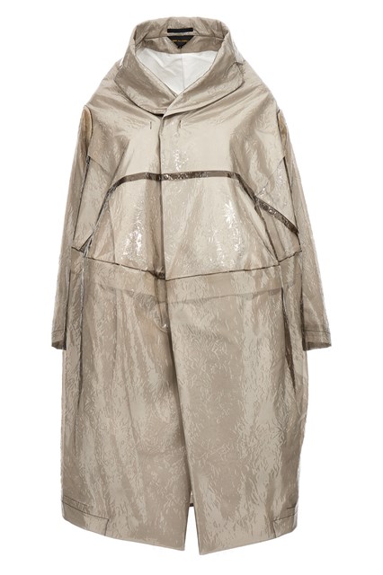 Trench oversize texture - Grigio