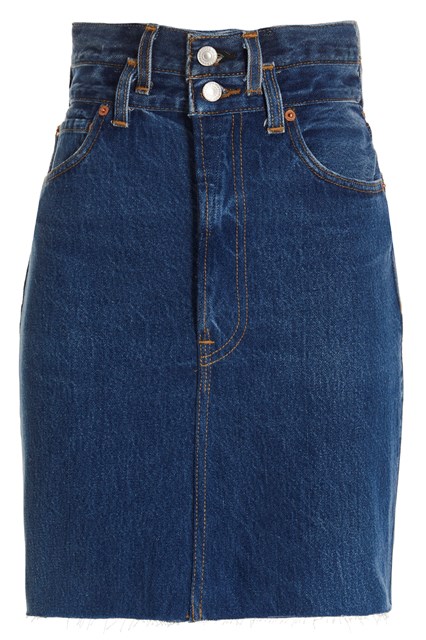 Gonna 'Double Waisted Pencil' Re Done x Levi's - Blu (26)