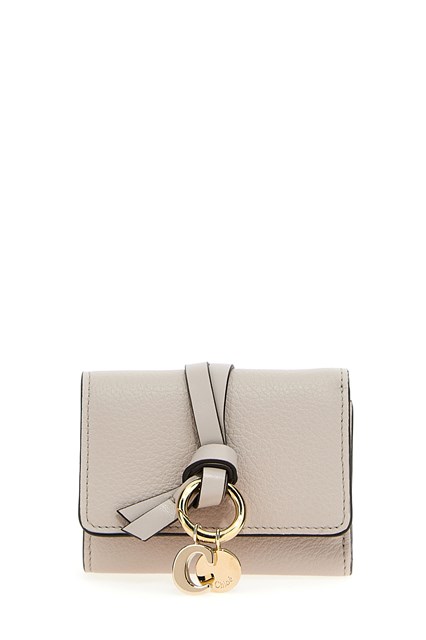Portafoglio Chloé con Dettaglio Nodo in Pelle