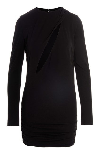 Abito jersey cut out - Nero (40 IT)