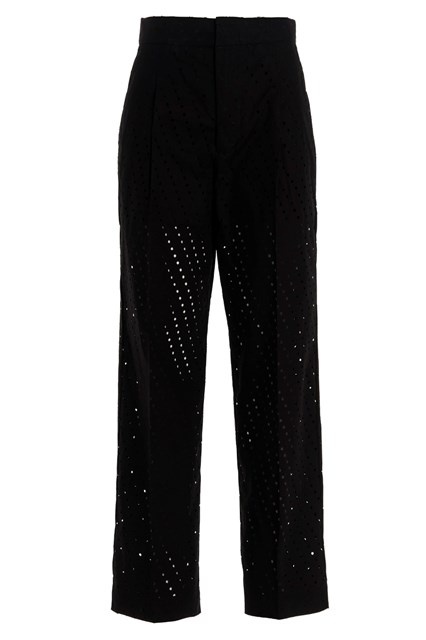 Pantalone traforato - Nero (44 IT)