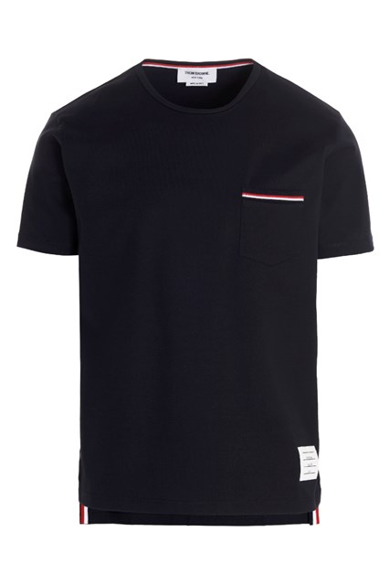 T-shirt jersey taschino - Blu (2)