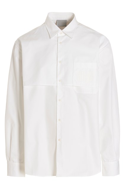 Camicia 'Barcode' - Bianco (S)