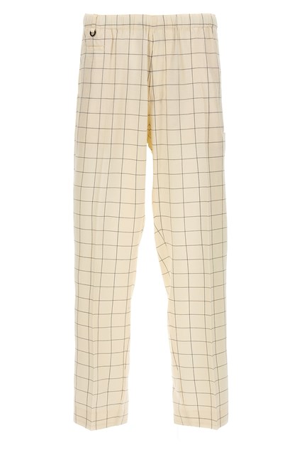 Pantalone check - Bianco/Nero (3)