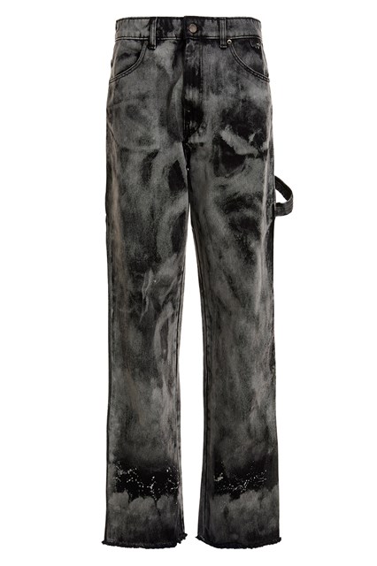 Jeans 'John relaxed worker' - Grigio (32)