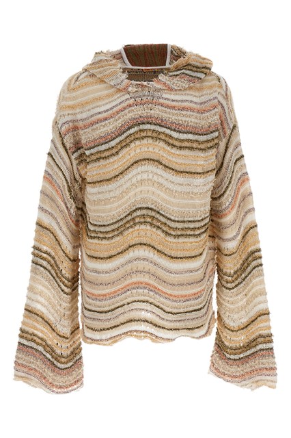 Maglione con cappuccio 'Peacock Monster' - Multicolor (2)