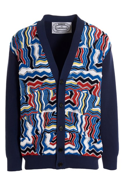 Cardigan zig zag - Multicolor (M)
