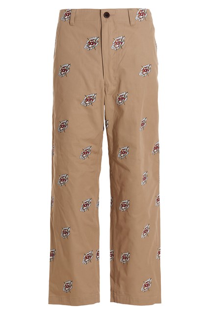 Pantalone 'Pop Roy Lichtenstein' - Beige