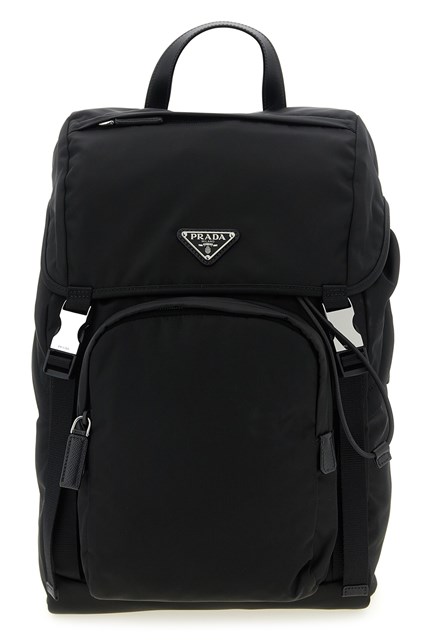 Zaino re-nylon logo - Nero (U)