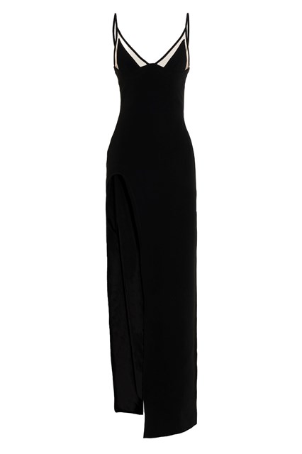 Abito 'Open Leg Cami' - Nero (6 UK)