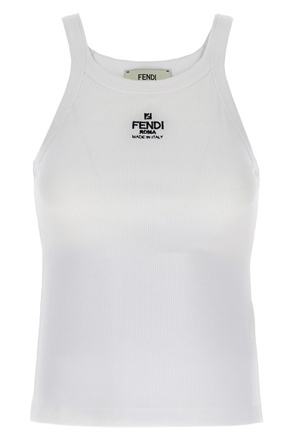 Top logo - Bianco (XS)