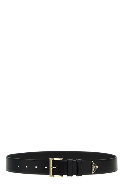 Cintura 'City calf' - Nero (75 cm)