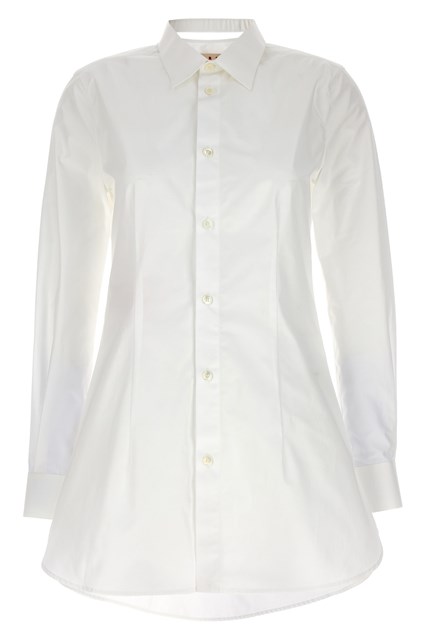 Camicia colletto cut out - Bianco (42 IT)