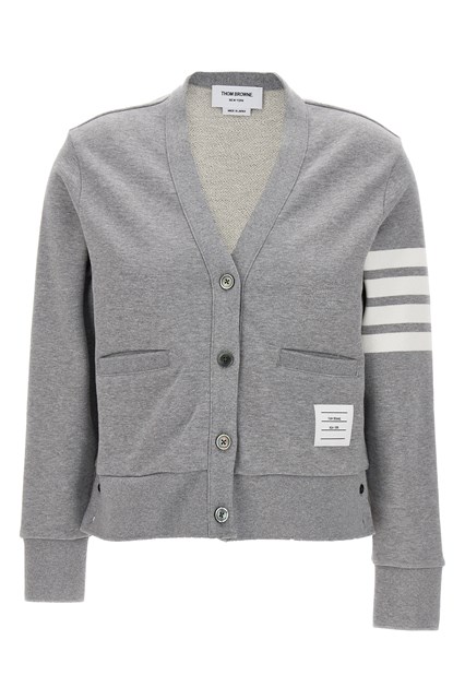 Cardigan '4 Bar' - Grigio (38 IT)