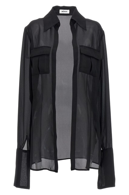 Camicia 'Georgette' - Nero (0 US)