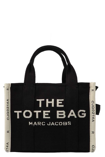 Borsa a mano 'The Jacquard Small Tote' - Bianco/Nero