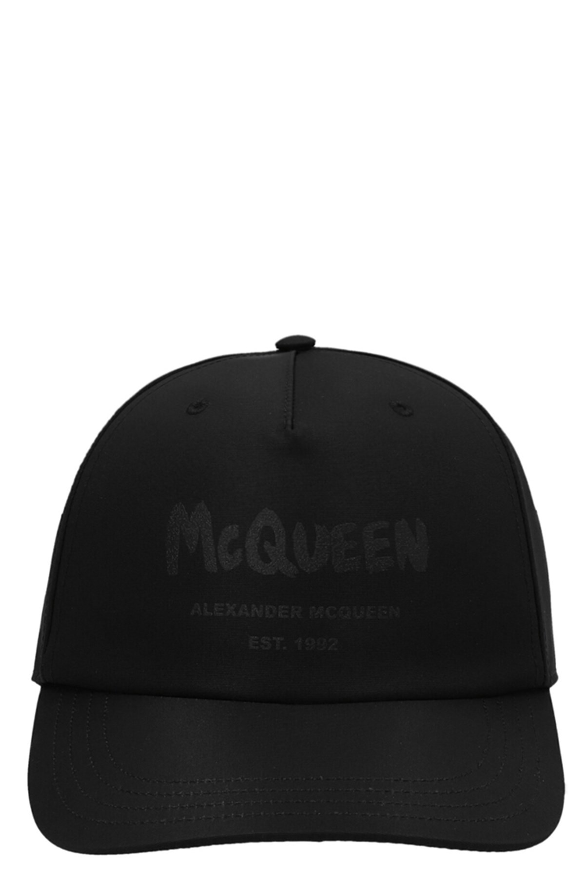 alexander mcqueen 'Tonal Graffiti' cap available on www.julianfashion