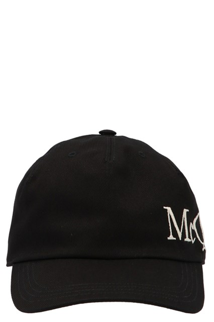 Cappellino ricamo logo - Nero