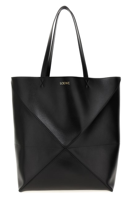 Shopping 'Puzzle Fold Tote XL' - Nero