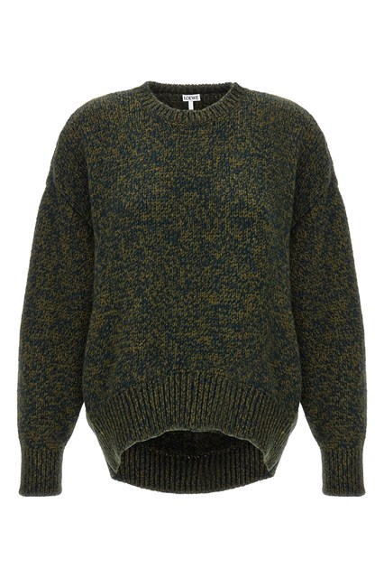 Maglione doppio collo - Verde (XS)