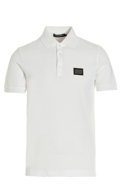 Polo 'DG Essential' - Bianco (44 IT)