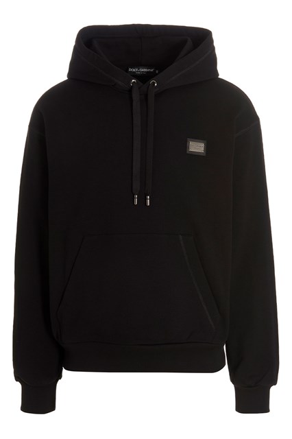 Felpa con cappuccio 'DG Essential' - Nero (56 IT)