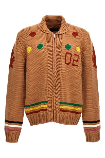 Cardigan jacquard - Multicolor (M)