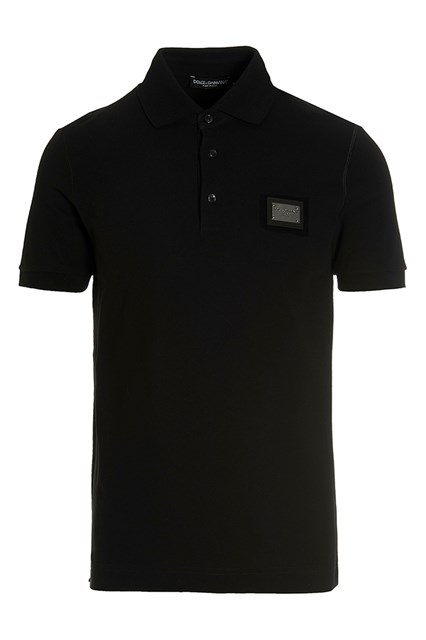 Polo 'DG Essential' - Nero (44 IT)