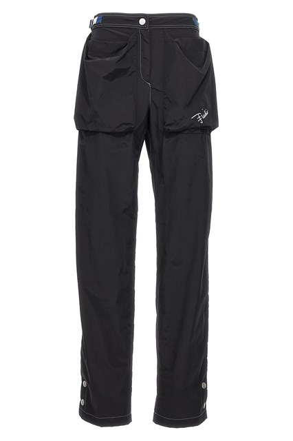 Pantalone nylon logo - Nero (40 IT)
