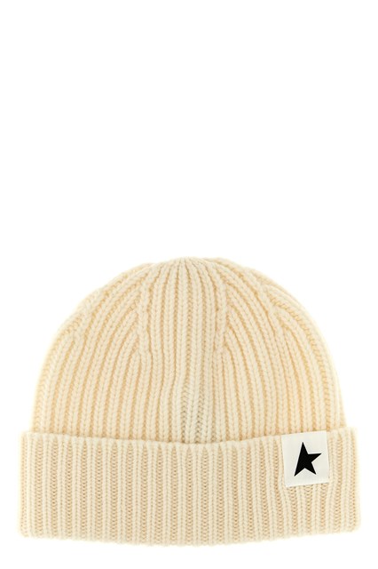 Logo label beanie