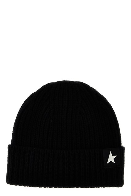 Logo label beanie
