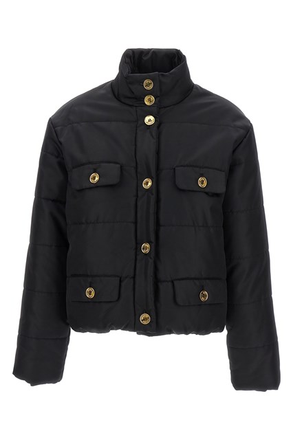 Piumino bottoni logo - Nero (44 IT)