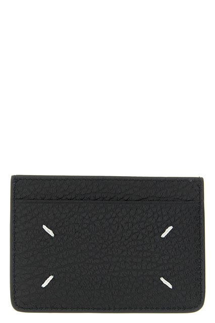 Portacarte logo 'Stitching' - Nero (U)