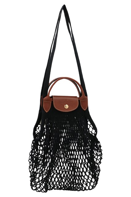 Borsa a spalla 'L Le Pliage Filet' - Nero (U)