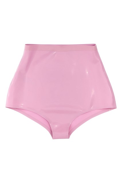 Slip vita alta latex - Rosa (38 IT)