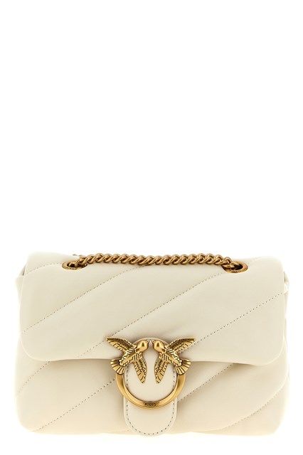 Tracolla 'Mini Love Puff' - Bianco