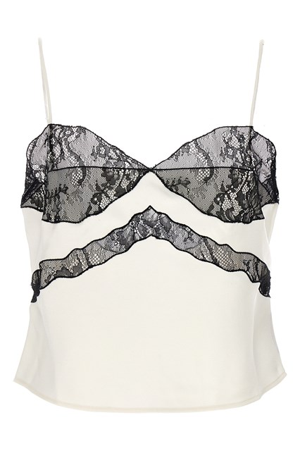 Top 'Narcisa' - Bianco/Nero (42 IT)