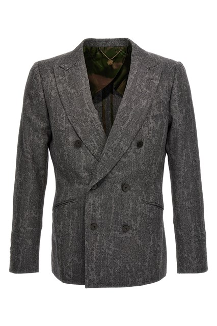 Blazer doppiopetto - Grigio (52 IT)