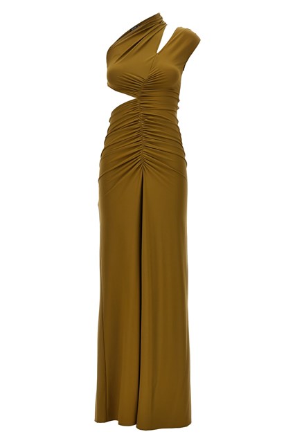 Abito cut out - Verde (34 FR)