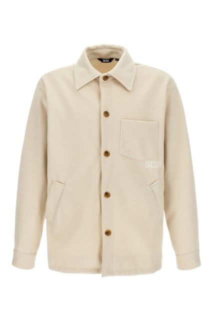 Giacca ricamo logo - Bianco (S)