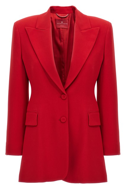 Blazer monopetto - Rosso (38 IT)