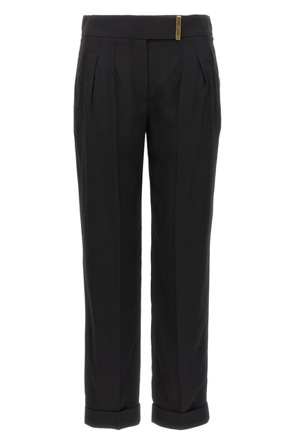 Pantalone dettaglio barra metallo - Nero (38 IT)