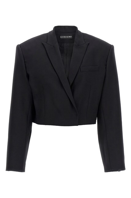 Blazer 'Cropped' - Nero (6 UK)