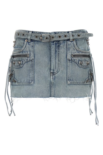 Gonna 'Cagole Mini' - Azzurro (36 FR)